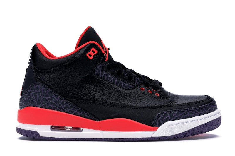 JORDAN 3 sale CRIMSON size 3Y