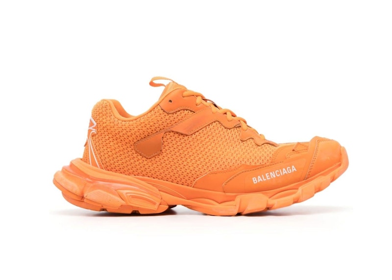 Balenciaga Track.3 Orange Kicks Machine