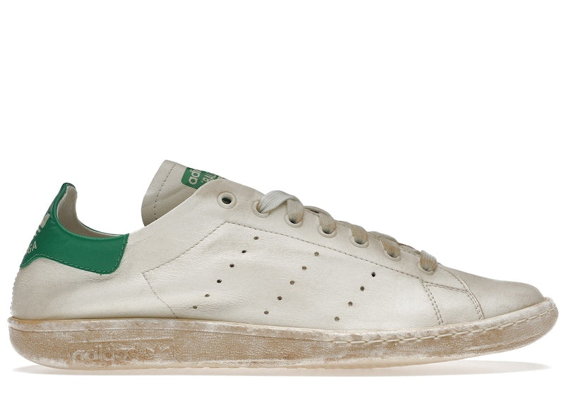 Balenciaga X Adidas Stan Smith Worn Out White Green Kicks Machine