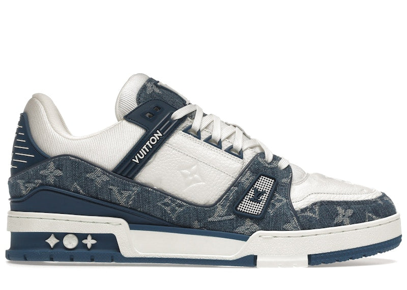 Louis vuitton denim shoes online