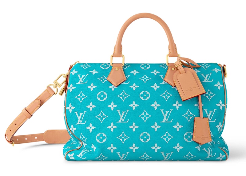 Turquoise louis vuitton bag sale