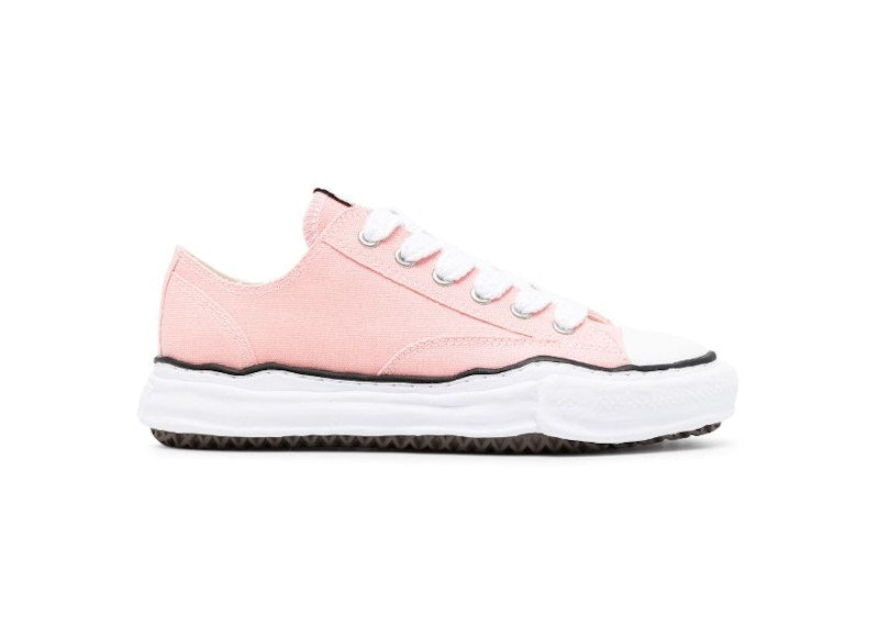 Maison Mihara Yasuhiro Peterson Og Sole Canvas Low Pink - UK 9