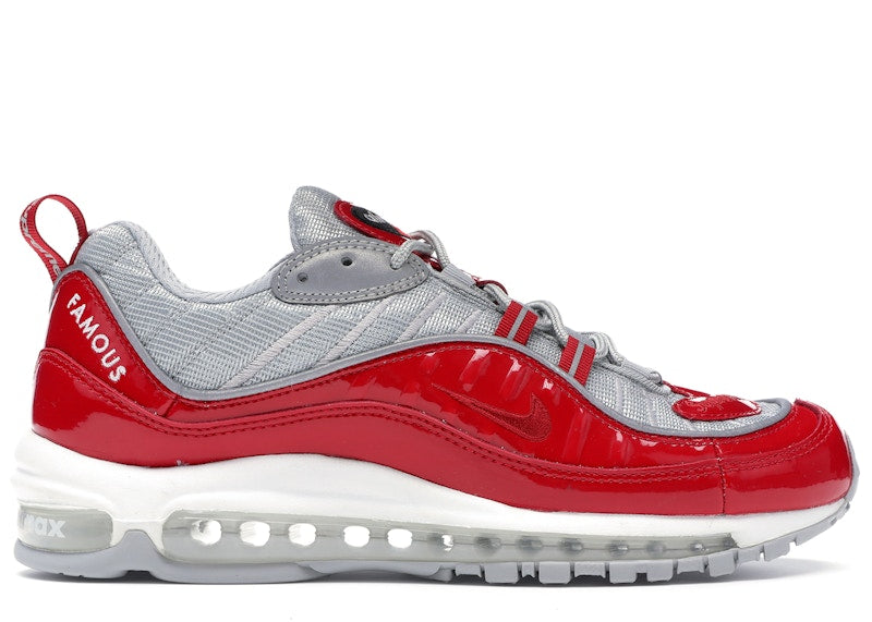 Nike Air Max 98 Supreme Varsity Red Kicks Machine