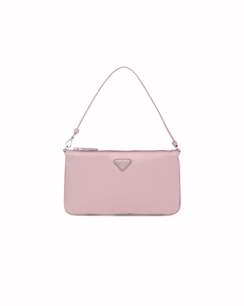 Prada Re Nylon Mini Bag Alabaster Pink Kicks Machine