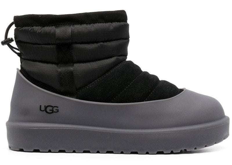 Ugg Classic Mini Pull On Weather Boot Black Kicks Machine