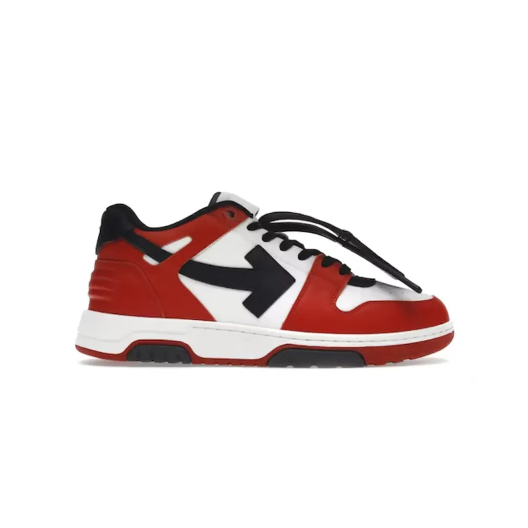 Red low top hot sale sneakers off white