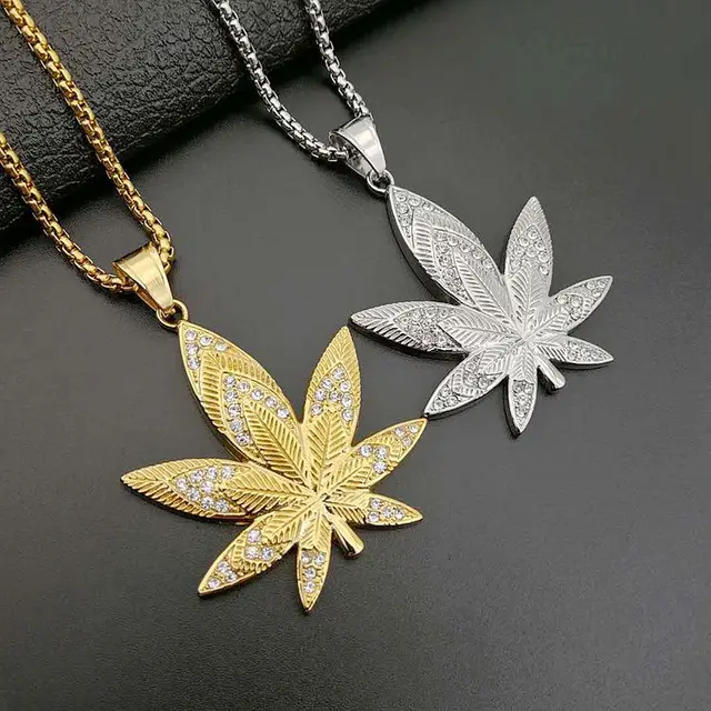 Marijuana pendant hot sale