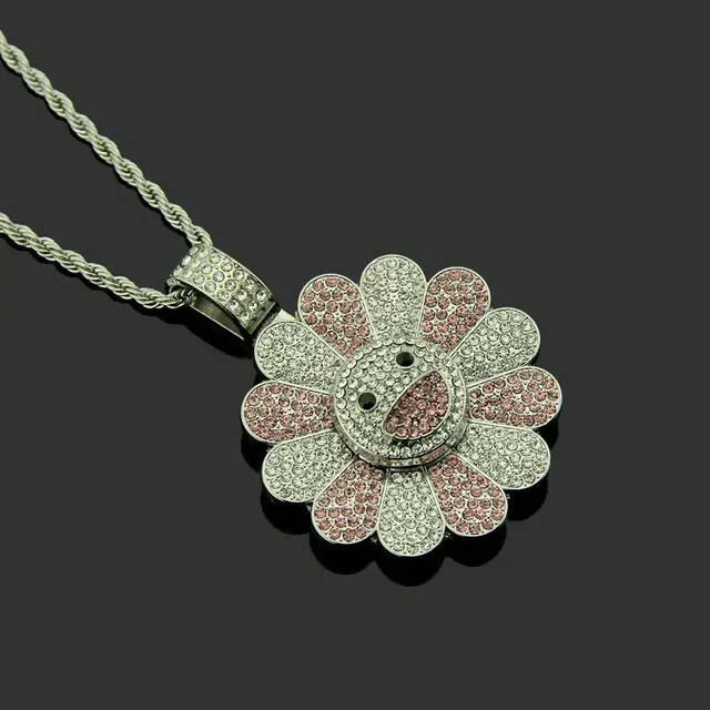 Takashi murakami flower on sale pendant