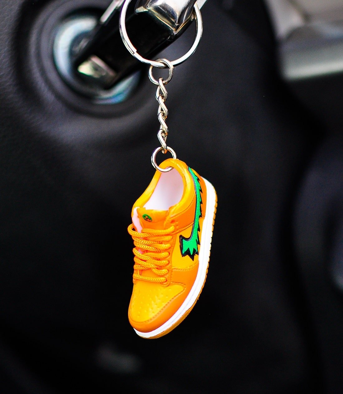 Orange nike outlet keychain