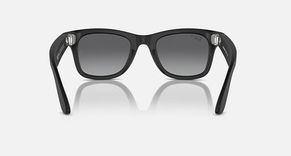 Ray Ban Meta Smart Glasses - Wayfarer Matte Black Graphite Lenses