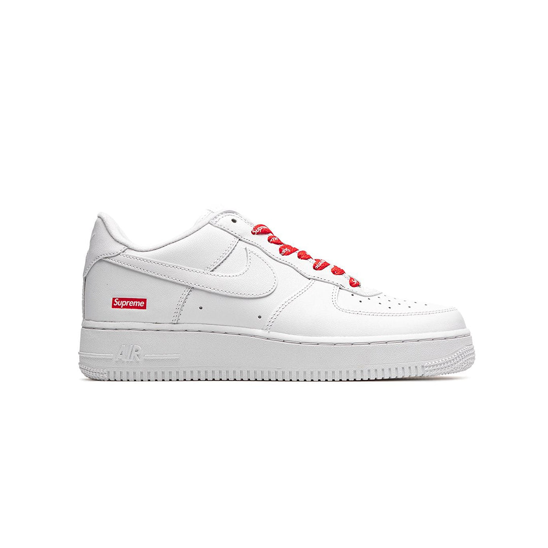 Nike Air Force 1 Supreme Low Box Logo White Sale