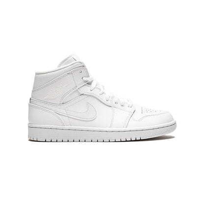 Air Jordan 1 Mid Triple White Sale