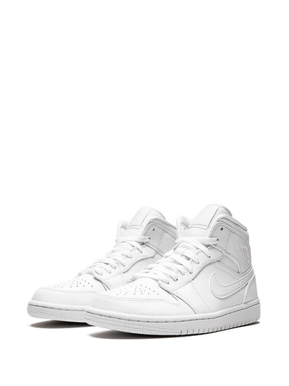 Air Jordan 1 Mid Triple White Sale