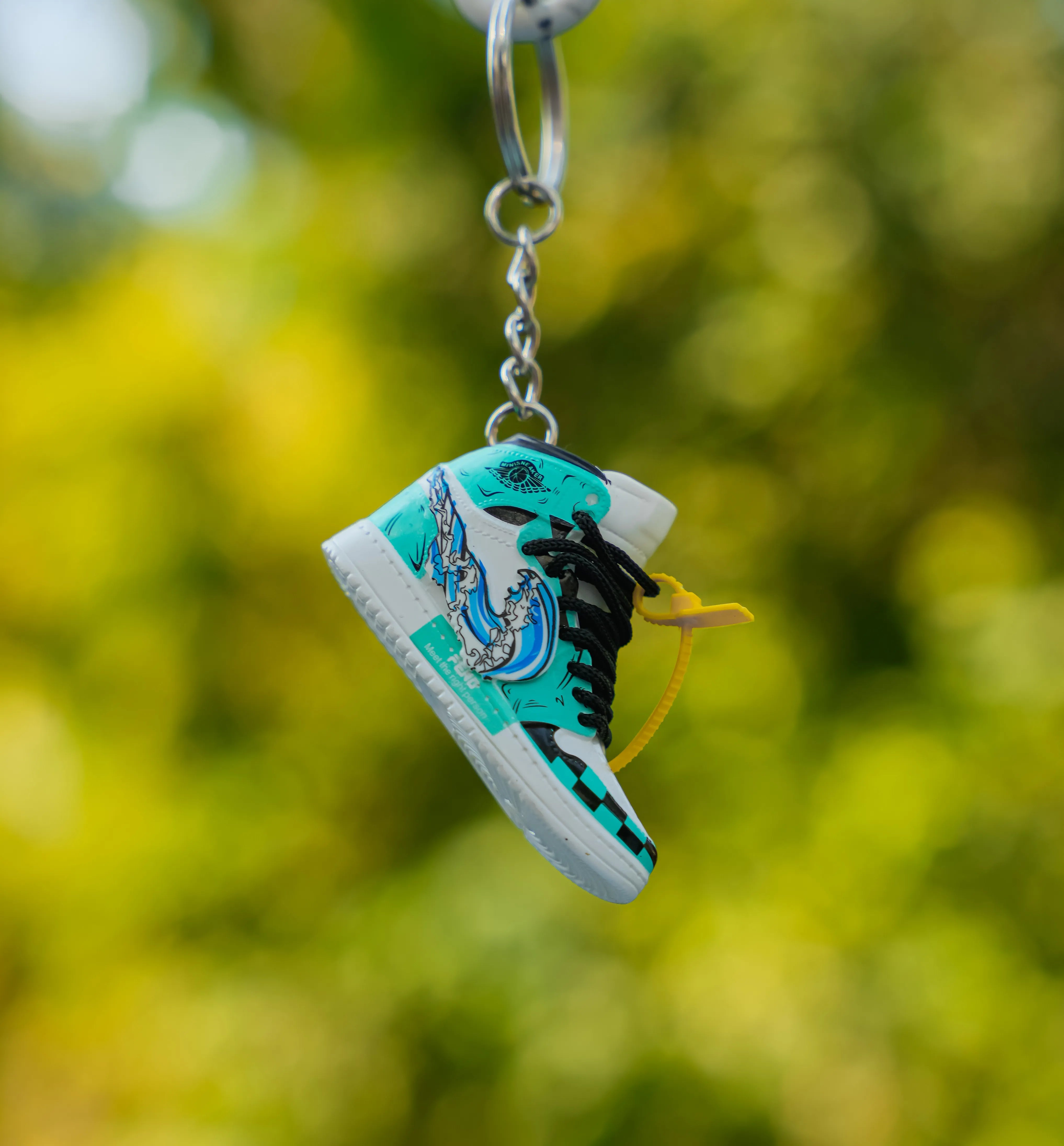 3D Sneaker Keychain Tanjiro Demon Slayer Inspired