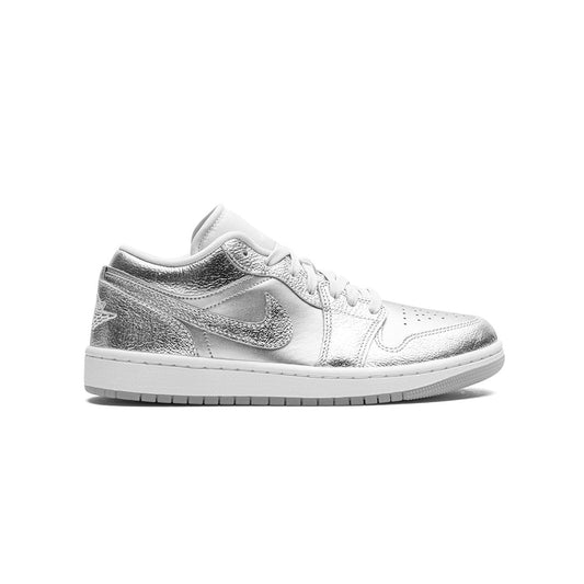 Air Jordan 1 Low SE  Metallic Silver Sale