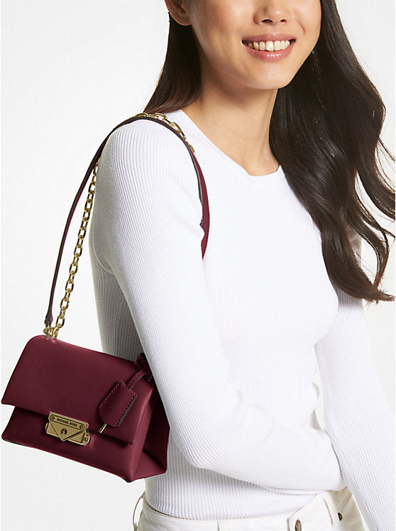 Cece Small Shoulder Bag Oxblood