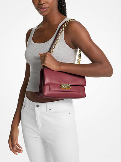 Cece Medium Shoulder Bag Oxblood