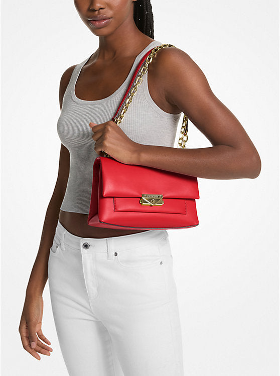 Cece Medium Shoulder Bag Bright Red