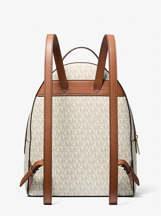 Sheila Medium Logo Backpack Vanilla