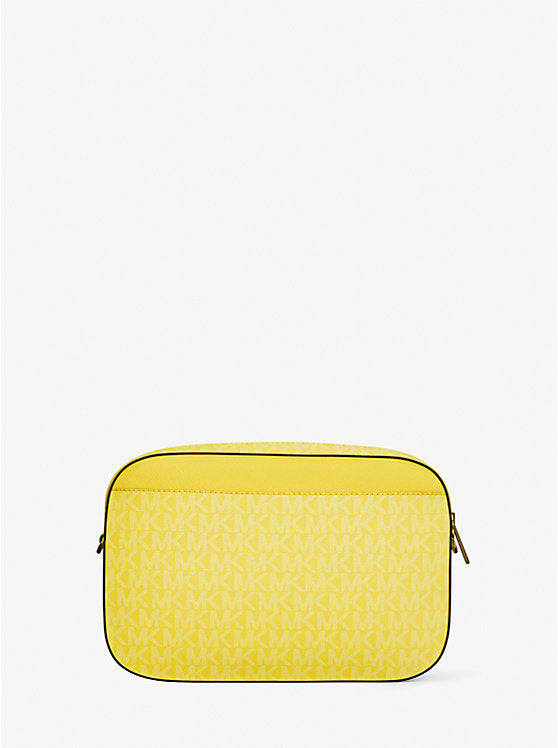 Jet Set Large Logo Crossbody Bag Daisy Yellow