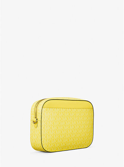 Jet Set Large Logo Crossbody Bag Daisy Yellow