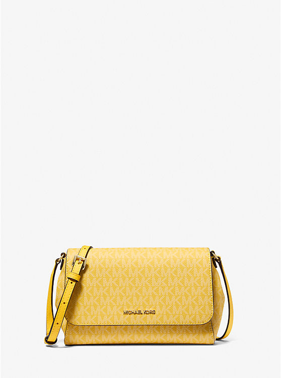 Medium Logo Convertible Crossbody Bag Daisy Yellow