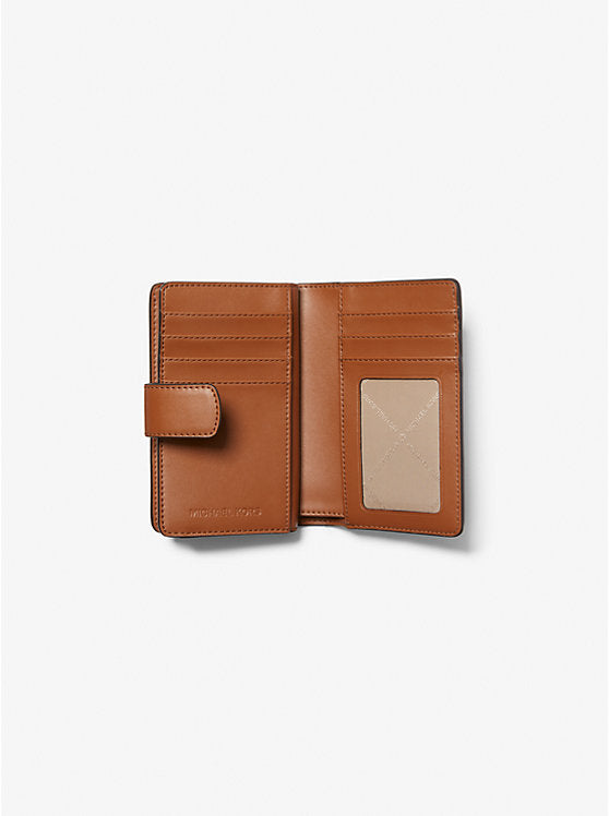 Medium Signature Logo Wallet Brown