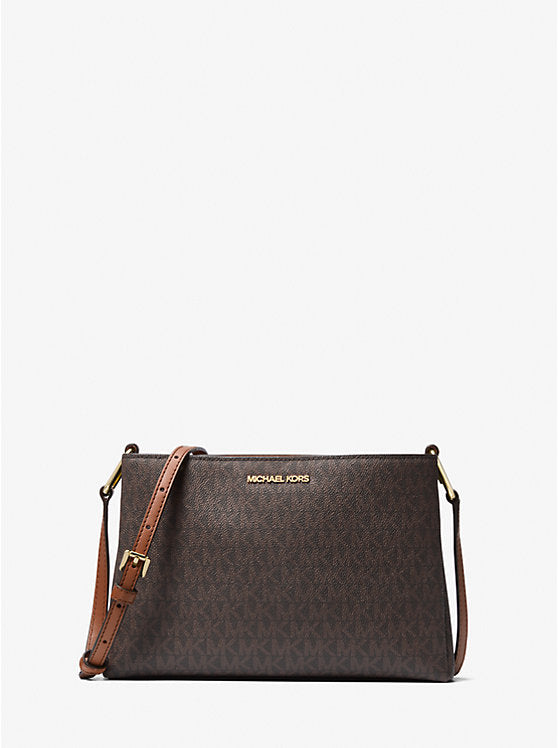 Trisha Medium Logo Crossbody Bag 