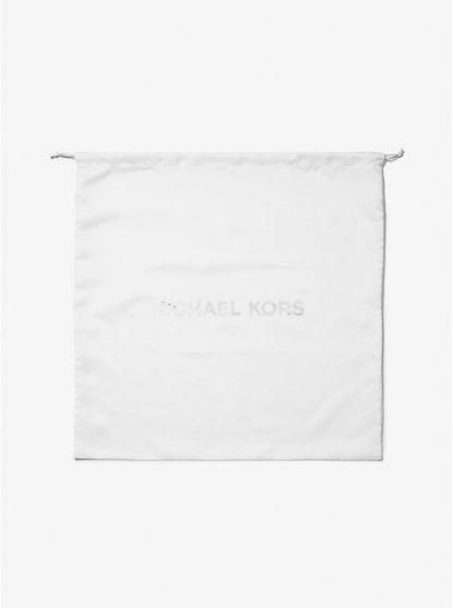 Large Logo Woven Dust Bag White