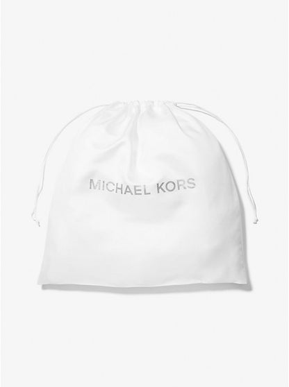 Large Logo Woven Dust Bag White