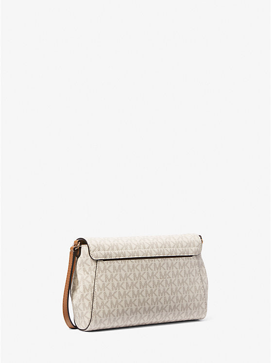 Medium Logo Convertible Crossbody Bag Vanilla