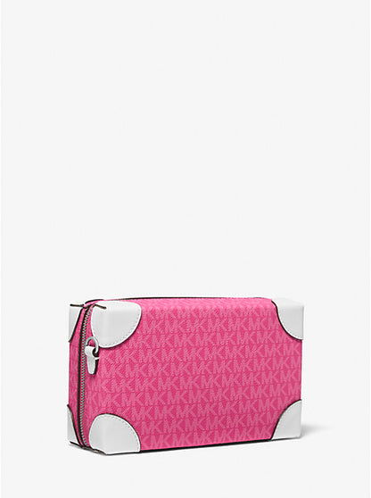 Jeanie Small Embellished Signature Logo Crossbody Bag Dragonfruit