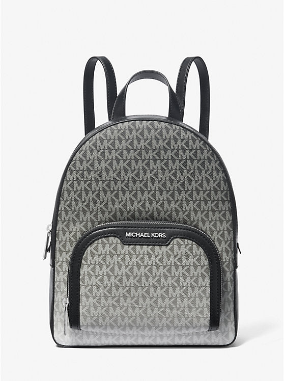 Jaycee Medium Ombre Signature Logo Backpack Black