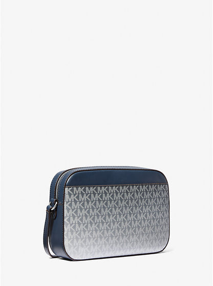 Jet Set Large Ombre Signature Logo Crossbody Body Navy