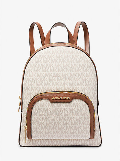 Jaycee Medium Logo Backpack Vanilla