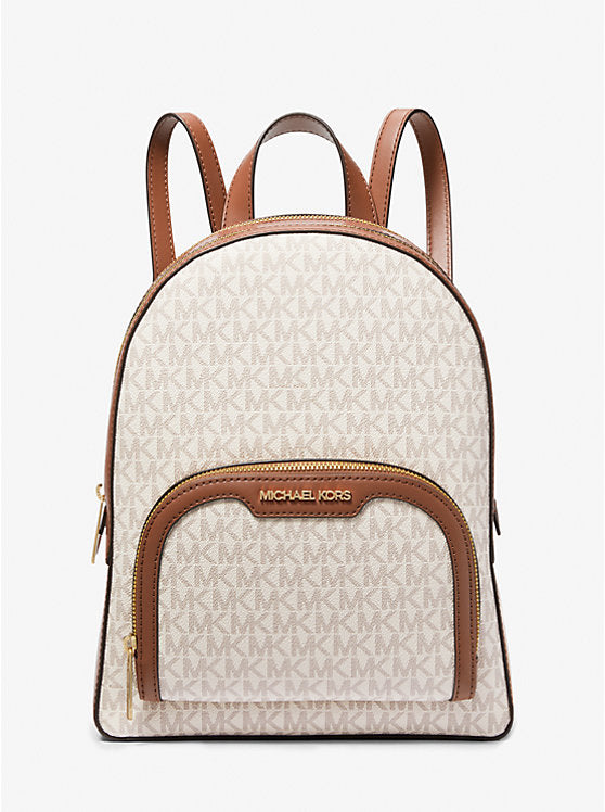 Jaycee Medium Logo Backpack Vanilla