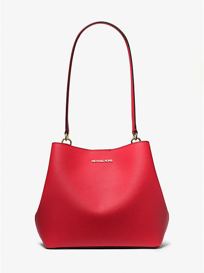 Pratt Medium Shoulder Bag Bright Red