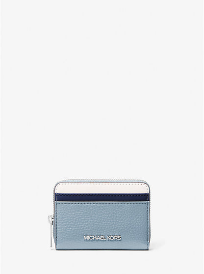 Jet Set Travel Medium Color-Block Wallet Pale Blue