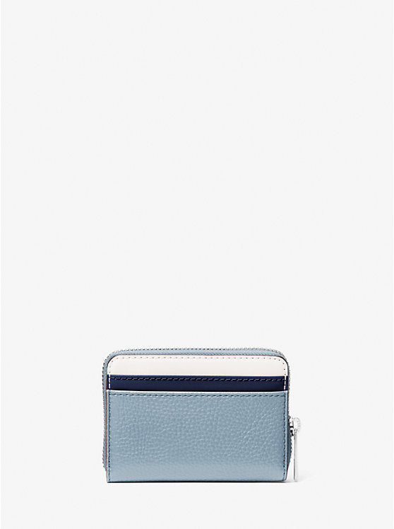 Jet Set Travel Medium Color-Block Wallet Pale Blue