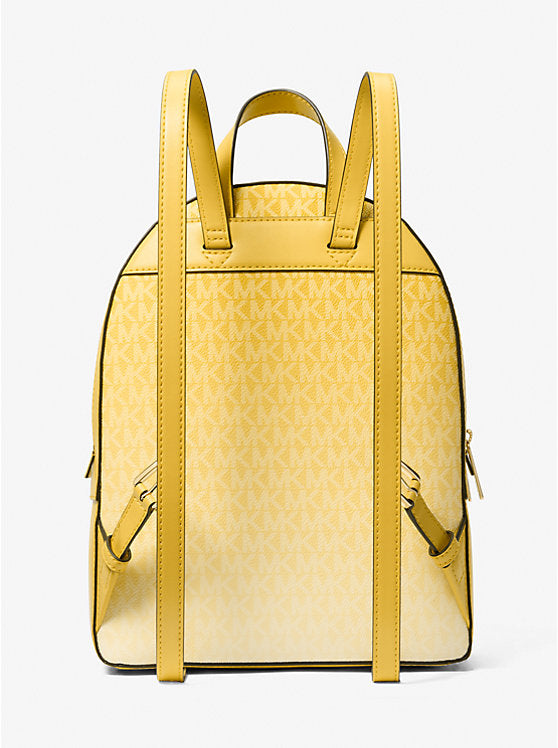 Jaycee Medium Ombre Signature Logo Backpack Daisy Yellow