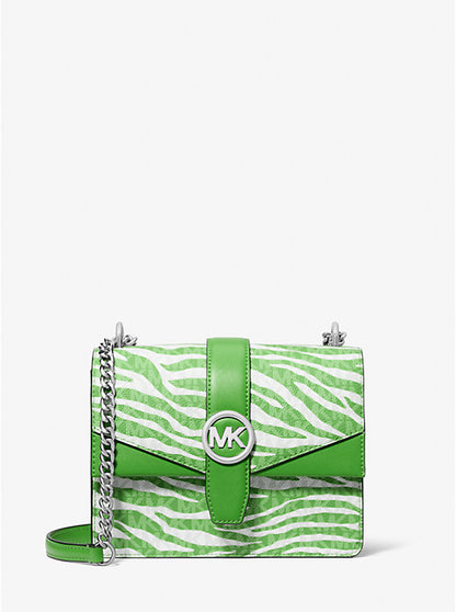 Greenwich Small Animal Print Logo Crossbody Bag Jungle