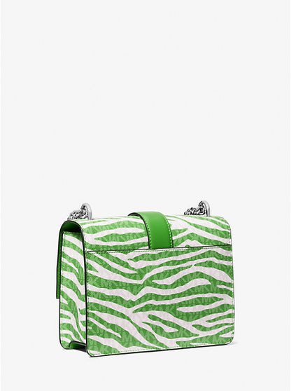 Greenwich Small Animal Print Logo Crossbody Bag Jungle