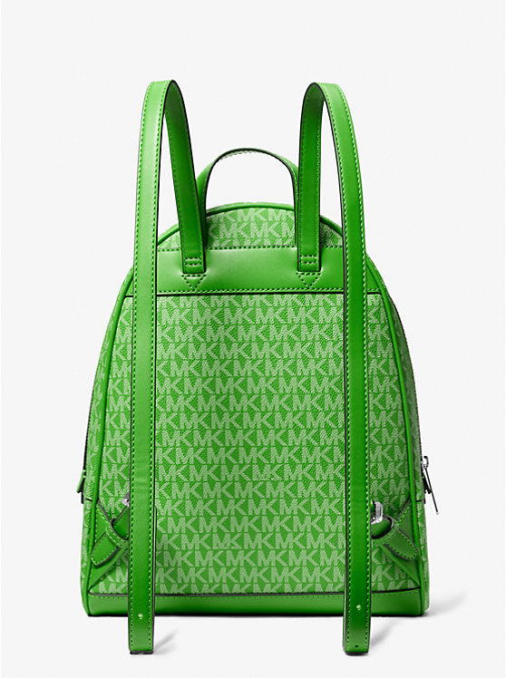 Rhea Medium Signature Logo Backpack Jungle