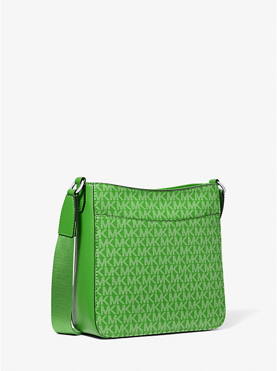 Jet Set Signature Logo Messenger Bag Jungle