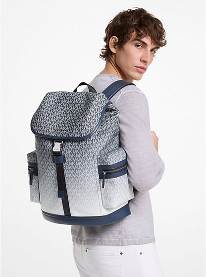 Cooper Ombre Logo Utility Backpack Navy