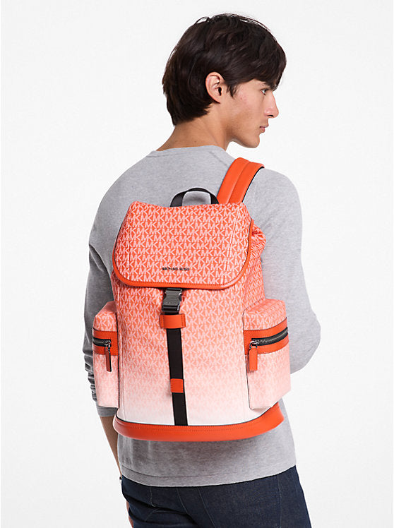 Cooper Ombre Logo Utility Backpack Red Clay