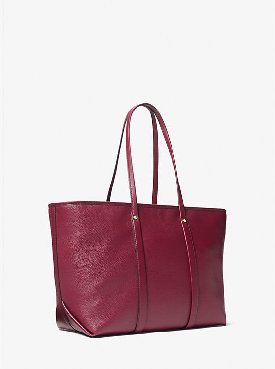 Beck Large Pebbled Leather Tote Bag Mulberry