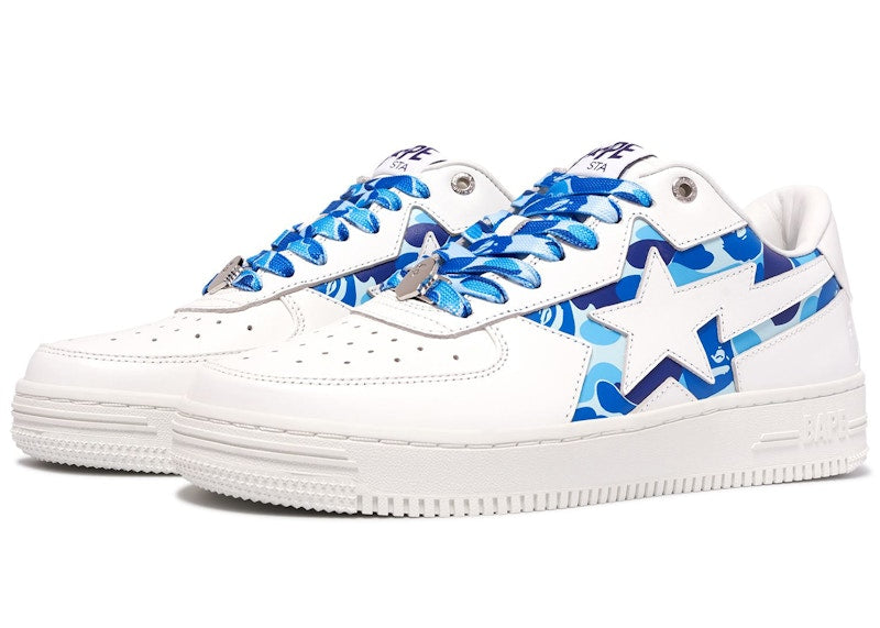 A Bathing Ape Bape Sta Icon Abc Camo Blue