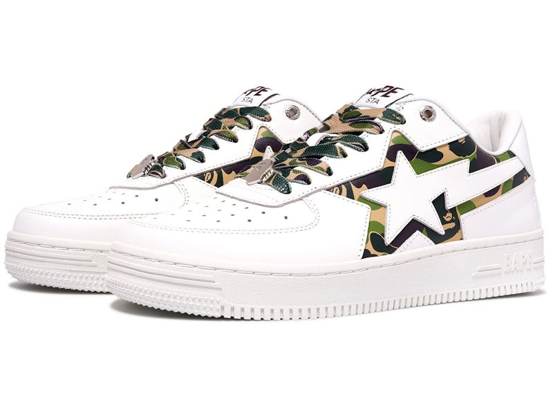 A Bathing Ape Bape Sta Icon Abc Camo Green