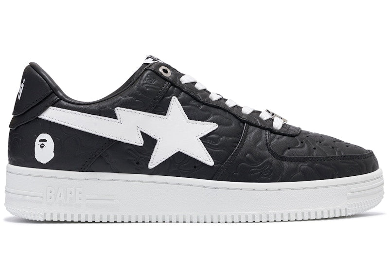 A Bathing Ape Bape Sta Low #3 Line Camo Black